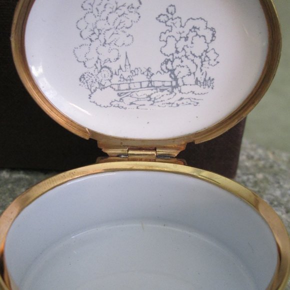 Crummles Enamel Box GENTLEMEN GONE HUNTING - Picture 4 of 10
